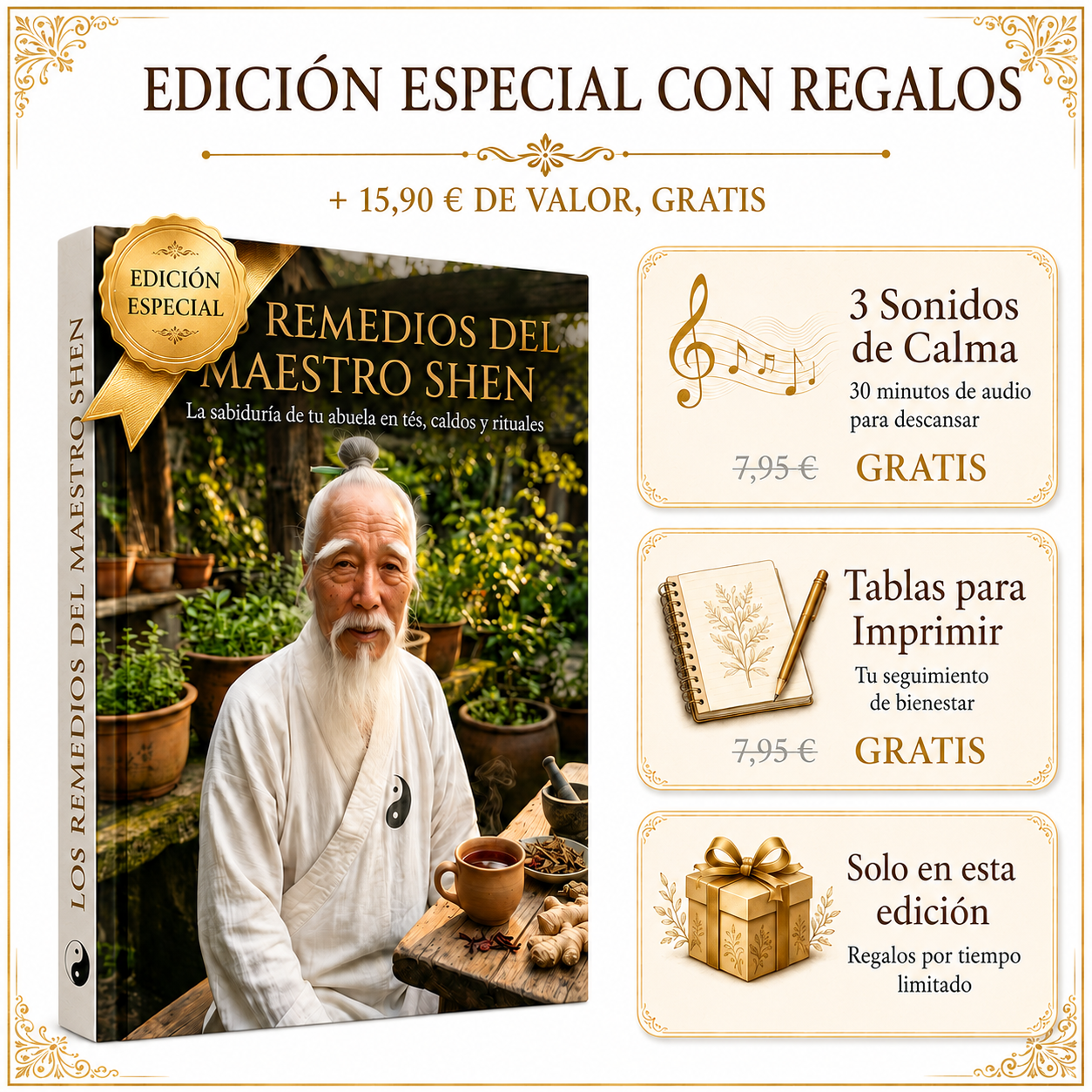 Los Remedios del Maestro Shen - Edición especial con regalos gratis